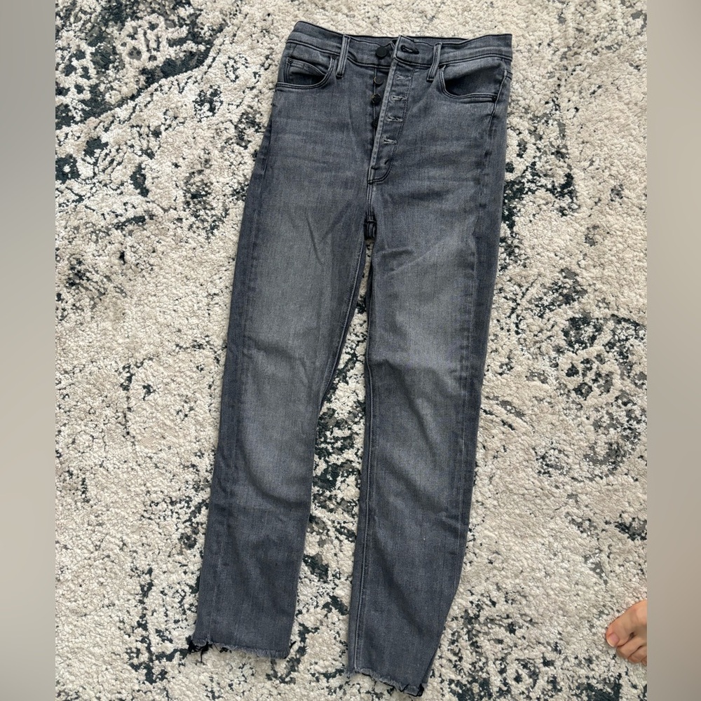 MOTHER Gray Women's Jeans